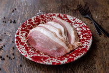 Load image into Gallery viewer, Uncured Hickory Smoked Loin Bacon
